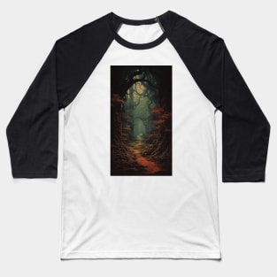 DEADWOOD - DARK FANTASY ART STYLE Baseball T-Shirt